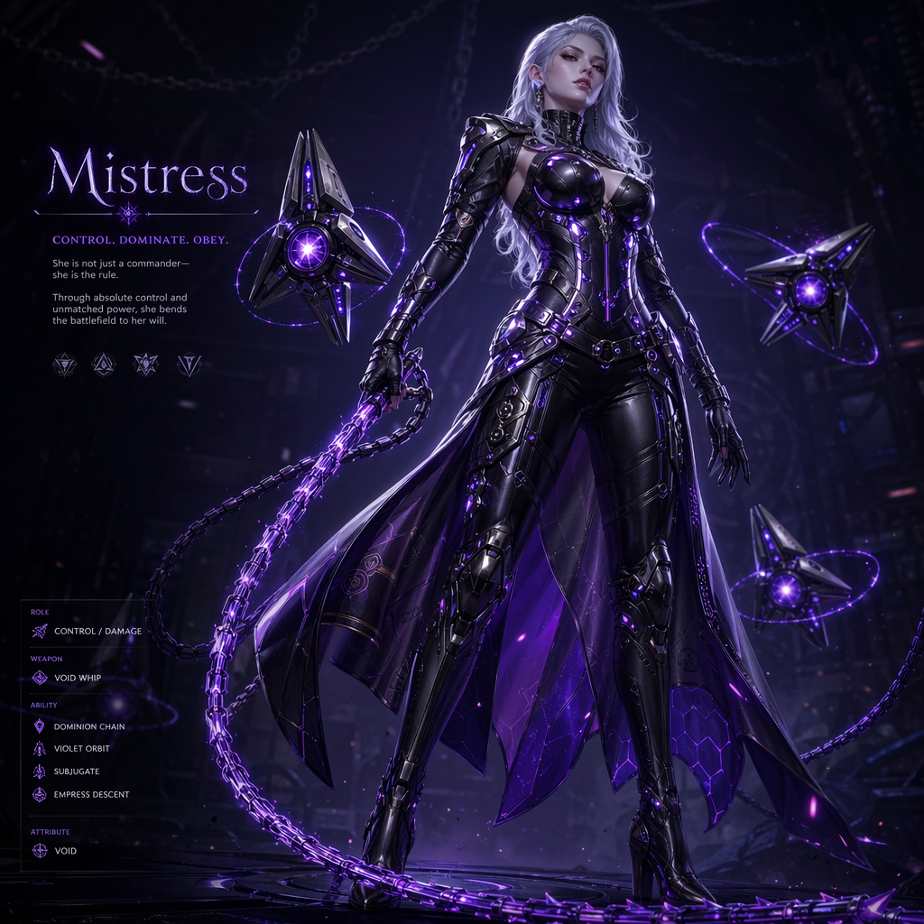 What if "Mistress" was a new playable character in 3A Unreal Engine 5 RPG The First Descendant  games ?